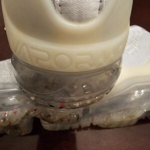 Nike Vapormax Cream and White Sneakers